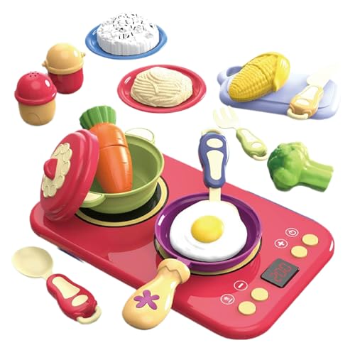 Spielen Sie Speisensets für Kids Kitchen, spielen Sie Kitchen Food - Stellen Sie sich vor, Spielen Sie mit Geräusch und Licht zu spielen | Interaktives realistisches Bildungsinstrument für Kinder Mädc Spielen Sie Speisensets für Kids Kitchen, spielen Sie Kitchen Food - Stellen Sie sich vor, Spielen Sie mit Geräusch und Licht zu spielen | Interaktives realistisches Bildungsinstrument für Kinder Mädc von gifyym