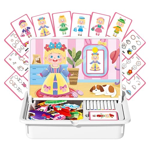 gifyym Magnetisches Puzzle aus Holz, Lernspielzeug aus Holz, magnetische Puzzles, Lernaktivitäten, Jigsaw, Vorschule, für Reisen, Schule, zu Hause, Urlaub gifyym Magnetisches Puzzle aus Holz, Lernspielzeug aus Holz, magnetische Puzzles, Lernaktivitäten, Jigsaw, Vorschule, für Reisen, Schule, zu Hause, Urlaub von gifyym