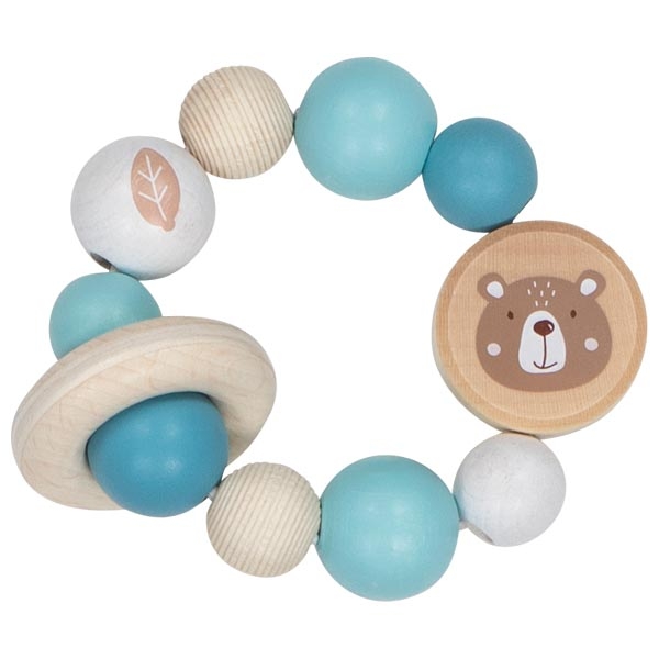 goki baby - Greifling Elastik-Ring "Bär" von goki baby