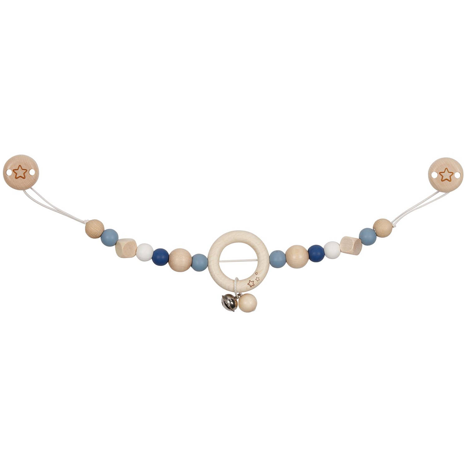 goki baby - Kinderwagenkette "Stern" blau von goki baby