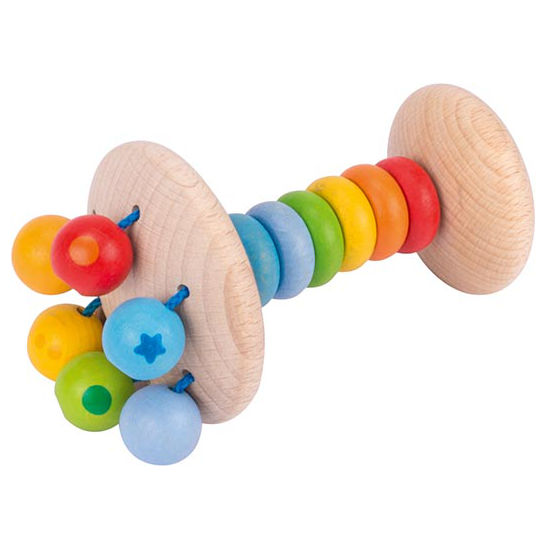 goki baby - Rassel und Greifling Regenbogen von goki baby