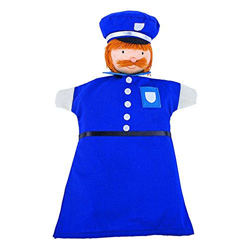 Goki 51646 - Handpuppe Polizist von goki