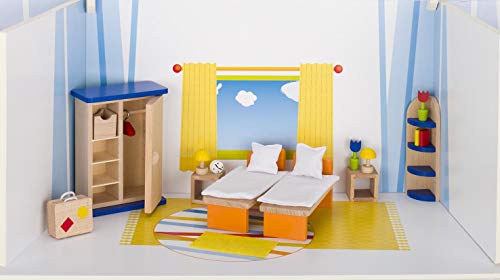 Goki 51745 Puppenmöbel Schlafzimmer von goki