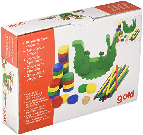 Goki 56966 Stapel-& Balancierspiel Krokodil von goki