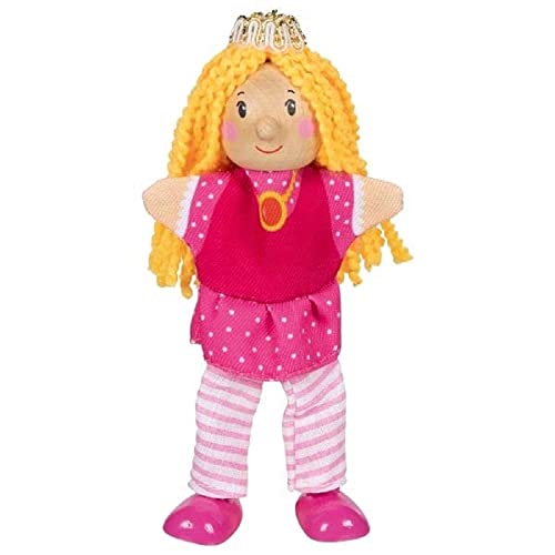 Goki - Fingerpuppe mit Beinen, Prinzessin, Mehrfarbig (51529) von goki