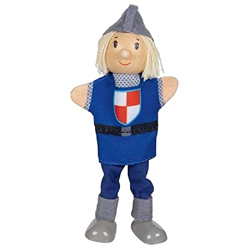 Goki - Fingerpuppe mit Beinen, Ritter, Mehrfarbig (51528) von goki