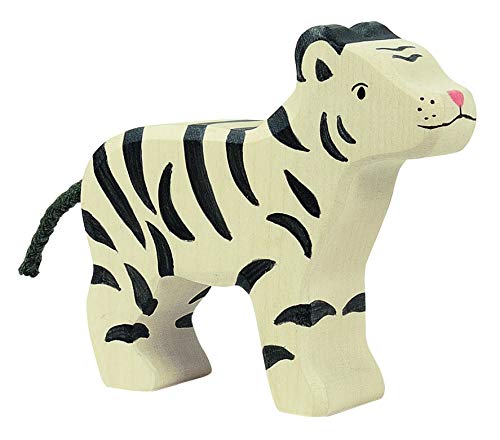 Holztiger 80565 - Spielfigur - Sibirischer Tiger, klein von goki