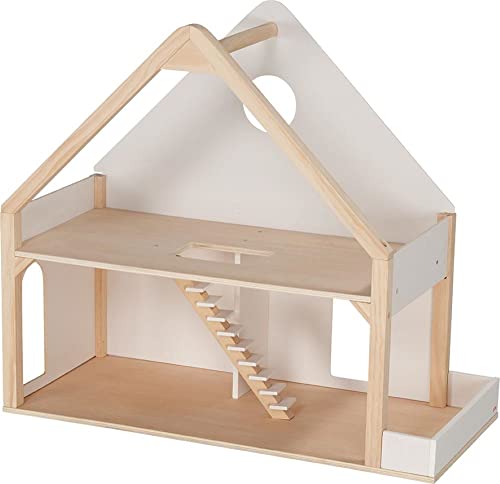 goki 51523 Puppenhaus 2 Etagen Holz 74 x 33,5 x 66 cm von goki