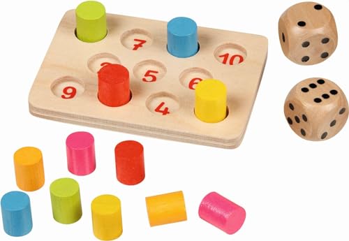 goki 56774 - Mini Würfelspiel Shut The Box von goki