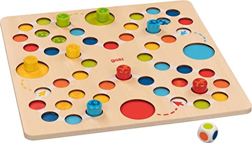 goki 56785 Brettspiel Mein erstes Ludo, Einheitsgröße von goki