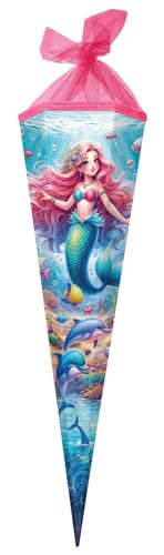 goldbuch 98 162 Schultüte 85 cm Prinzessin Aquarina, Zuckertüte 6-eckig, Geschenktüte mit Meerjungfrauen-Motiv, Geschenkverpackung Lackkarton, Einschulungstüte Netzverschluss, ca. 85 x 24 x 20 cm goldbuch 98 162 Schultüte 85 cm Prinzessin Aquarina, Zuckertüte 6-eckig, Geschenktüte mit Meerjungfrauen-Motiv, Geschenkverpackung Lackkarton, Einschulungstüte Netzverschluss, ca. 85 x 24 x 20 cm von goldbuch