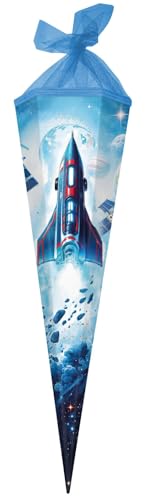 goldbuch 98 161 Schultüte 85 cm Weltraum, Zuckertüte 6-eckig, Geschenktüte mit Raumschiff-Motiv, Geschenkverpackung aus Lackkarton, Einschulungstüte mit gelbem Netzverschluss, ca. 85 x 24 x 20 cm goldbuch 98 161 Schultüte 85 cm Weltraum, Zuckertüte 6-eckig, Geschenktüte mit Raumschiff-Motiv, Geschenkverpackung aus Lackkarton, Einschulungstüte mit gelbem Netzverschluss, ca. 85 x 24 x 20 cm von goldbuch