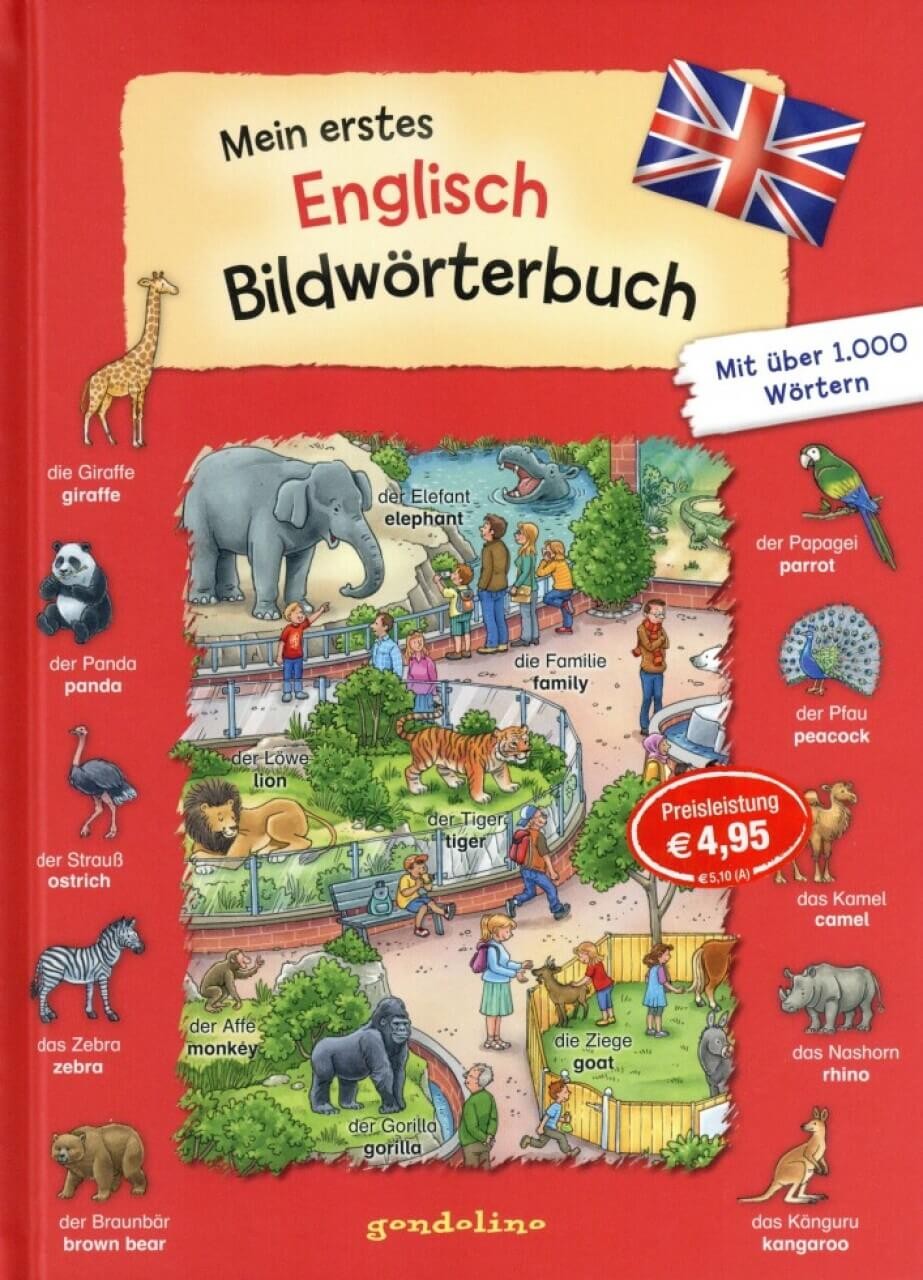 Kinderbuch Mein erstes Englisch Bildwörterbuch von gondolino