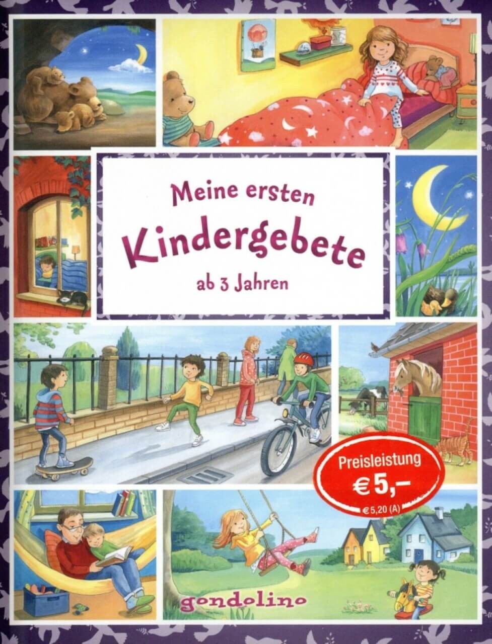 Kinderbuch Meine ersten Kindergebete ab 3 Jahre. von gondolino