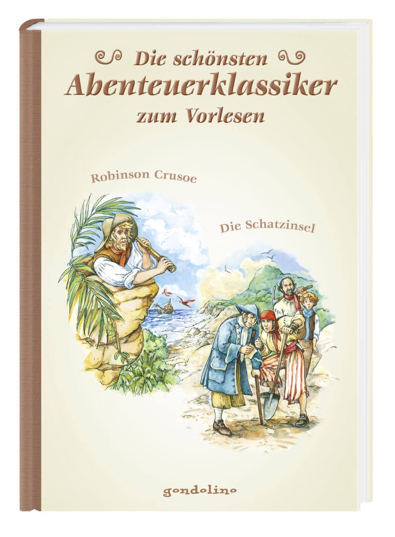 Schöne Abenteuerklassiker:Crusoe/Schatzinsel von gondolino