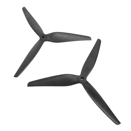 goodstumbler 2 Stück Tri Blade Propeller HQ Macro Quad 10 X5x3in 10 Zoll CW CCW Propeller für RC FPV Drone Quadcopter von goodstumbler