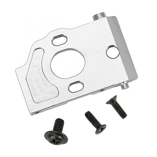 hGiesXgyN RC Motor Mount Holder Replacement Aluminum Alloy Accessory Compatible with WL 1/28 K969 K989 P929 Remote Control Model Car RC Toy Accessory(Silver) von hGiesXgyN