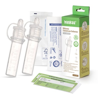 haakaa® Kolostrum Sammler 2er Set, steril verpackt von haakaa®