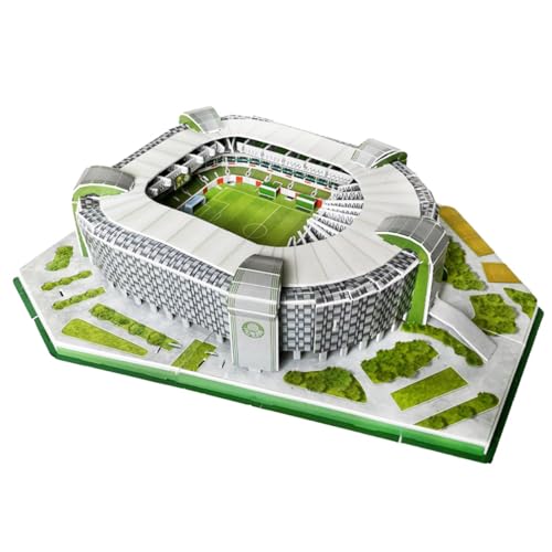 Habarri - Allianz PARQUE Puzzle 3D - 3D Puzzle Stadion - 3D Fußballstadion für Kinder und Erwachsene - Fußballstadion Modell - Modellbau - 106 Elemente von habarri