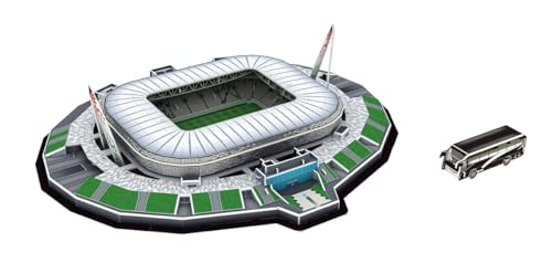 Habarri - Allianz Puzzle 3D - 3D Puzzle Stadion - 3D Fußballstadion für Kinder und Erwachsene - Fußballstadion Modell - Modellbau - 96 Elemente von habarri