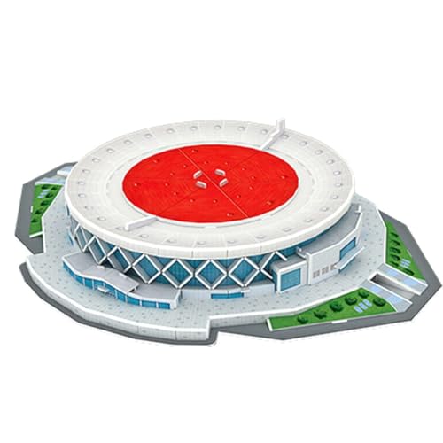 Habarri - Oracle Arena Puzzle 3D - 3D Puzzle-Stadion - 3D Basketballstadion für Kinder und Erwachsene - Basketball Stadion Modell - Modellbau - 73 Elemente von habarri