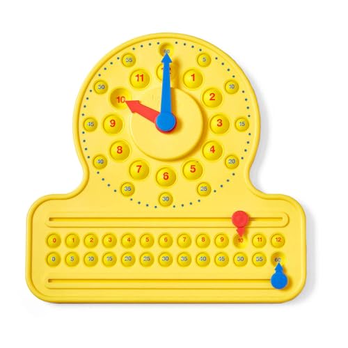 Learning Resources NumberLine Clock Sensorischer Bubble Popper, Lernuhr und Mathematikspielzeug ab 5 Jahren Learning Resources NumberLine Clock Sensorischer Bubble Popper, Lernuhr und Mathematikspielzeug ab 5 Jahren von hand2mind