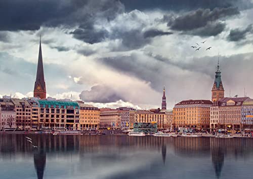 HANSEPUZZLE 108867 - Hamburg Puzzle 130 Teile | Orte Puzzle mit hochwertiger Puzzle Aufbewahrung: Kartonbox und wiederverschließbarem Beutel | Puzzle-Maße: 28,7 x 20 cm HANSEPUZZLE 108867 - Hamburg Puzzle 130 Teile | Orte Puzzle mit hochwertiger Puzzle Aufbewahrung: Kartonbox und wiederverschließbarem Beutel | Puzzle-Maße: 28,7 x 20 cm von hansepuzzle