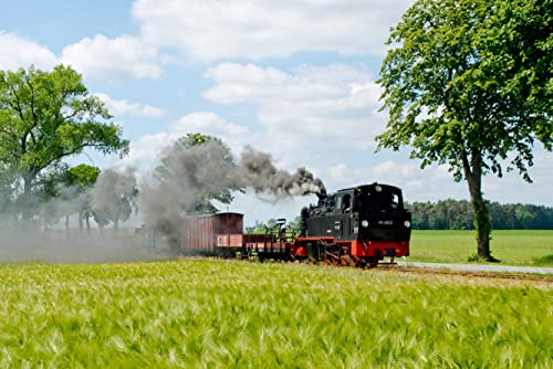 HANSEPUZZLE 109849 - Eisenbahn Puzzle 2000 Teile | Reisen Puzzle mit hochwertiger Puzzle Aufbewahrung: Kartonbox und Wieder verschließbarem Beutel | Puzzle-Maße: 90 x 60 cm HANSEPUZZLE 109849 - Eisenbahn Puzzle 2000 Teile | Reisen Puzzle mit hochwertiger Puzzle Aufbewahrung: Kartonbox und Wieder verschließbarem Beutel | Puzzle-Maße: 90 x 60 cm von hansepuzzle