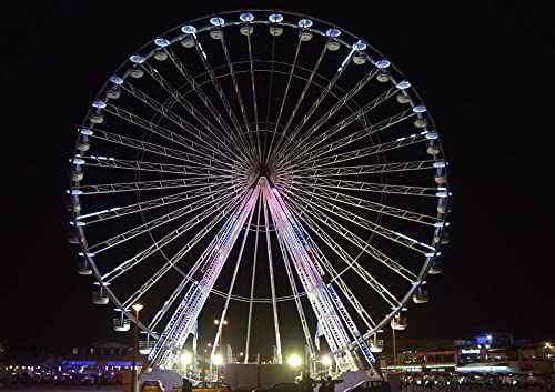 HANSEPUZZLE 24092 - Riesenrad Puzzle 130 Teile | Orte Puzzle mit hochwertiger Puzzle Aufbewahrung: Kartonbox und wiederverschließbarem Beutel | Puzzle-Maße: 28,7 x 20 cm HANSEPUZZLE 24092 - Riesenrad Puzzle 130 Teile | Orte Puzzle mit hochwertiger Puzzle Aufbewahrung: Kartonbox und wiederverschließbarem Beutel | Puzzle-Maße: 28,7 x 20 cm von hansepuzzle