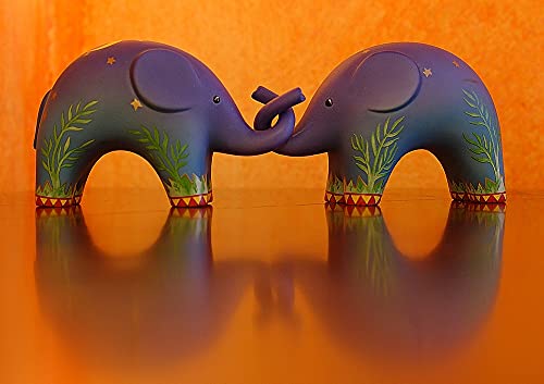 HANSEPUZZLE 80266 - Elefanten Puzzle 130 Teile | Hintergründe Puzzle mit hochwertiger Puzzle Aufbewahrung: Kartonbox und wiederverschließbarem Beutel | Puzzle-Maße: 28,7 x 20 cm HANSEPUZZLE 80266 - Elefanten Puzzle 130 Teile | Hintergründe Puzzle mit hochwertiger Puzzle Aufbewahrung: Kartonbox und wiederverschließbarem Beutel | Puzzle-Maße: 28,7 x 20 cm von hansepuzzle