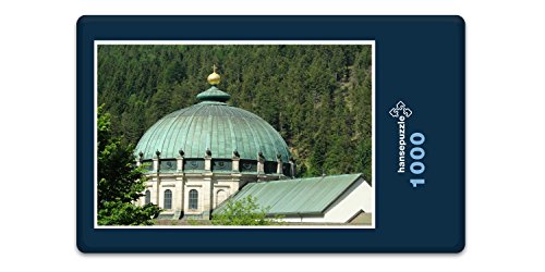 HANSEPUZZLE 46611 - St. Blasien Puzzle 1000 Teile | Religion Puzzle mit hochwertiger Puzzle Aufbewahrung: Kartonbox und Wieder verschließbarem Beutel | Puzzle-Maße: 60 x 46 cm von hansepuzzle