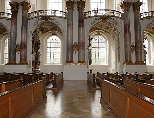 hansepuzzle 56800 - Kirche Puzzle 1000 Teile | Religion Puzzle mit hochwertiger Puzzle Aufbewahrung: Kartonbox und Wieder verschließbarem Beutel | Puzzle-Maße: 60 x 46 cm von hansepuzzle