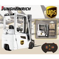 HAPPY PEOPLE 34450 HP RC UPS Jungheinrich 1:16 Gabelstapler, 2,4 GHz von happy people