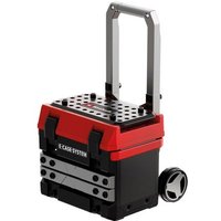 HAPPY PEOPLE 41789 Einhell KIDS E-Case Werkbank zusammengeklappt: Koffer - aufgebaut: Werkbank von happy people