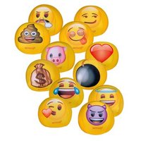 HAPPY PEOPLE 58340 Emoji-Knautschbälle 6-fach sortiert von happy people