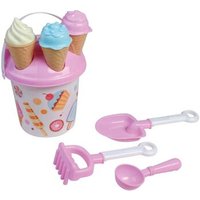 HAPPY PEOPLE 75220 Sandeimer-Set "Eiswaffel" Eimer von happy people