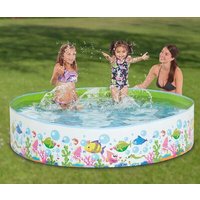 HAPPY PEOPLE 77728 Steilwand-Pool im Ocean-Design von happy people