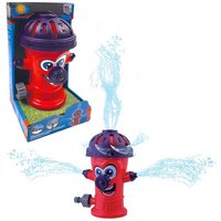 Happy People Hydrant Sprinkler rot/blau/schwarz 20x14cm von happy people