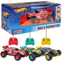 Hot Wheels RC Rock Monster rot/gelb/grün 17x14x34cm 3fach sortiert von happy people