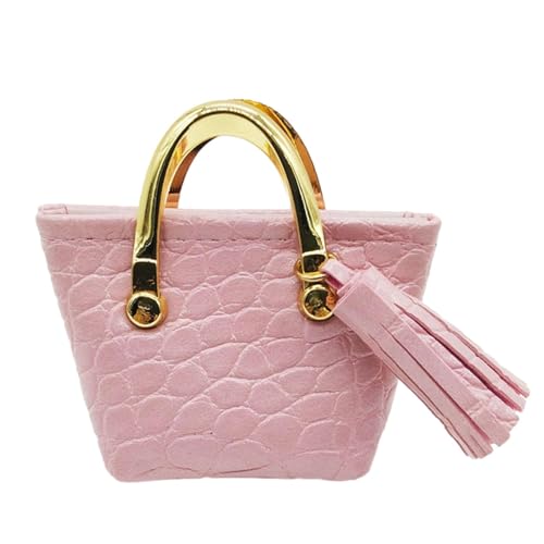 harayaa 1/6 Puppenzubehör Puppenzubehör Simulationsspielzeug PU Handtasche Mode Soldat Tasche für 12 Zoll Weibliche Puppe, Rosa von harayaa