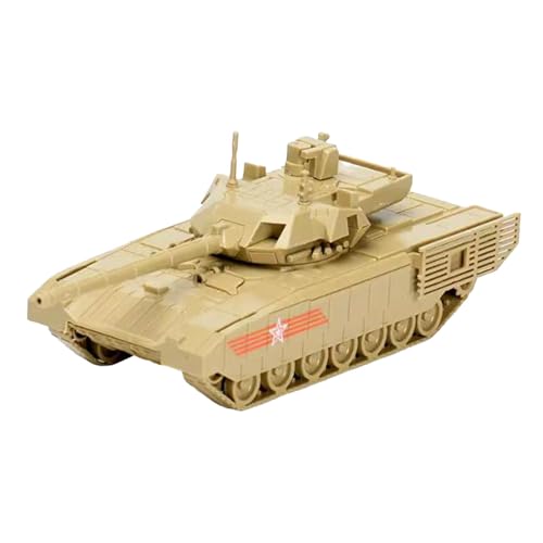 harayaa 1/72 Panzermodell, Miniatur-Panzerbausätze, Streitwagen, Kampfpanzer, Spielzeug für Kinder, Gelb von harayaa