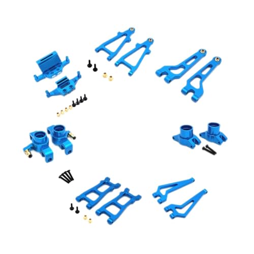 harayaa 1:20 RC Car Metall Upgrade Kits, Upgrade Zubehör für 1/20 20208 C8811 RC Car, Robuste RC Car Modell Ersatzteile, Blau von harayaa