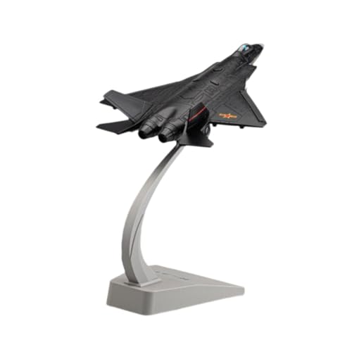 harayaa 1:68 Druckguss Fighter Modell, Geschenk mit Präsentationsständer für Büro, Bücherregal, Bar von harayaa