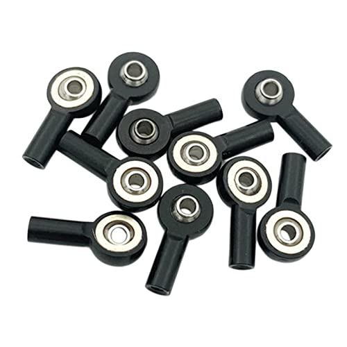 harayaa 10 Stücke Metallhalter Spurstangenkopf M2 Kugelgelenk: 10 RC Auto Upgrade, SCHWARZ harayaa 10 Stücke Metallhalter Spurstangenkopf M2 Kugelgelenk: 10 RC Auto Upgrade, SCHWARZ von harayaa