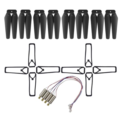 harayaa 12-teiliges CW-CCW-Motor-Drohnenpropeller- und Propellerschutz-Upgrade für E88Pro E88 von harayaa