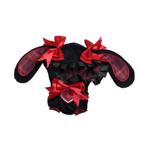 harayaa 15cm 17cm Plüsch Puppenkleidung Niedliche Puppenbody Puppenkleidung Kuscheltiere Accessoires als Geschenk, Rot von harayaa