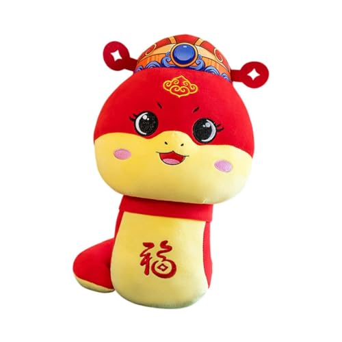 harayaa 2025 Chinesisches Neujahr Schlangen Plüschpuppe, Tierpuppe, Souvenir Geschenk, Neujahrs Schlangen Geschenk, Style B von harayaa