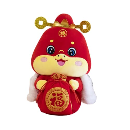 harayaa 2025 Chinesisches Neujahr Schlangen Plüschpuppe, Tierpuppe, Souvenir Geschenk, Neujahrs Schlangen Geschenk, Style C von harayaa