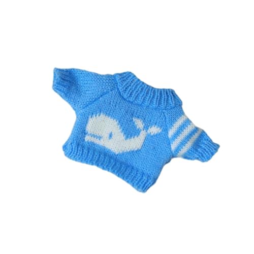 harayaa 20cm Puppenkleidung Puppenoutfit Kostümzubehör Puppenkleidung Puppenpullover Accessoire, Blau von harayaa