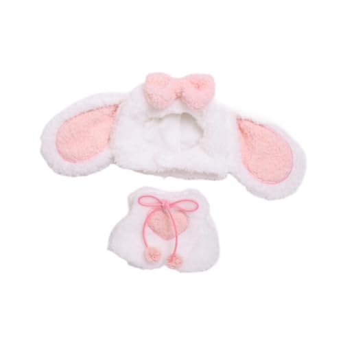 harayaa 2X Bunny Overall Und Hut für Fashion Dolls, Kostüm Zubehör Outfits für 15–17 cm Große Puppen von harayaa